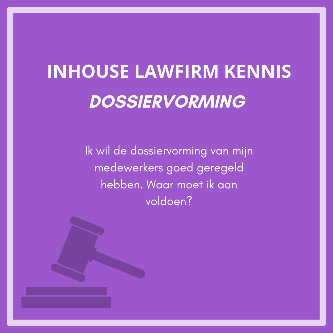 Waar moet jij juridisch op letten op het moment dat jij berichten online deelt-7 Dossiervorming