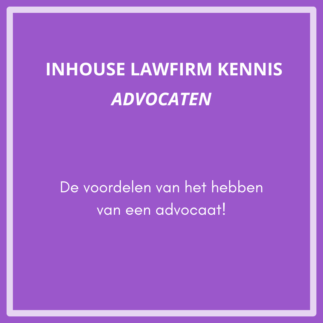 Voordelen advocaat