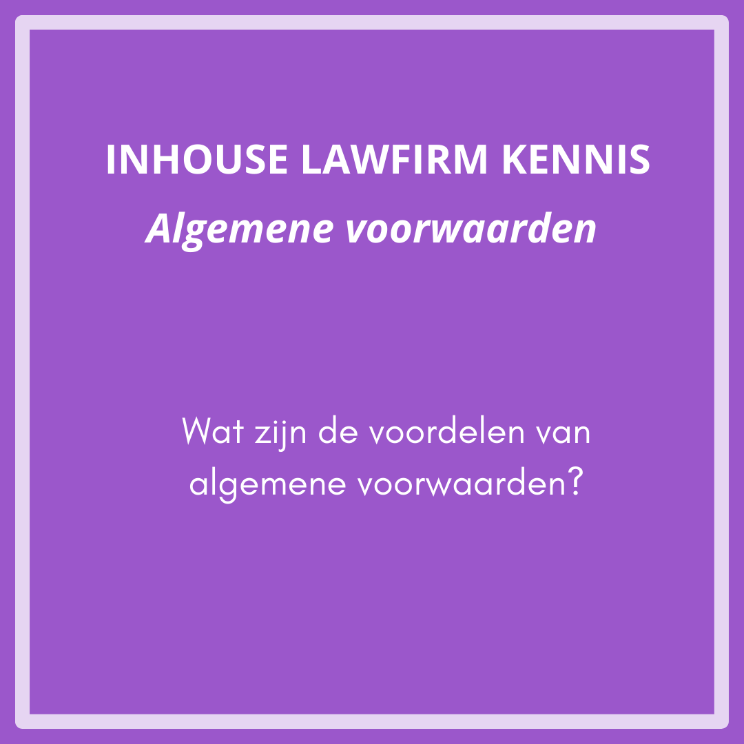 Waar moet jij juridisch op letten op het moment dat jij berichten online deelt (7) Algemene voorwaarden